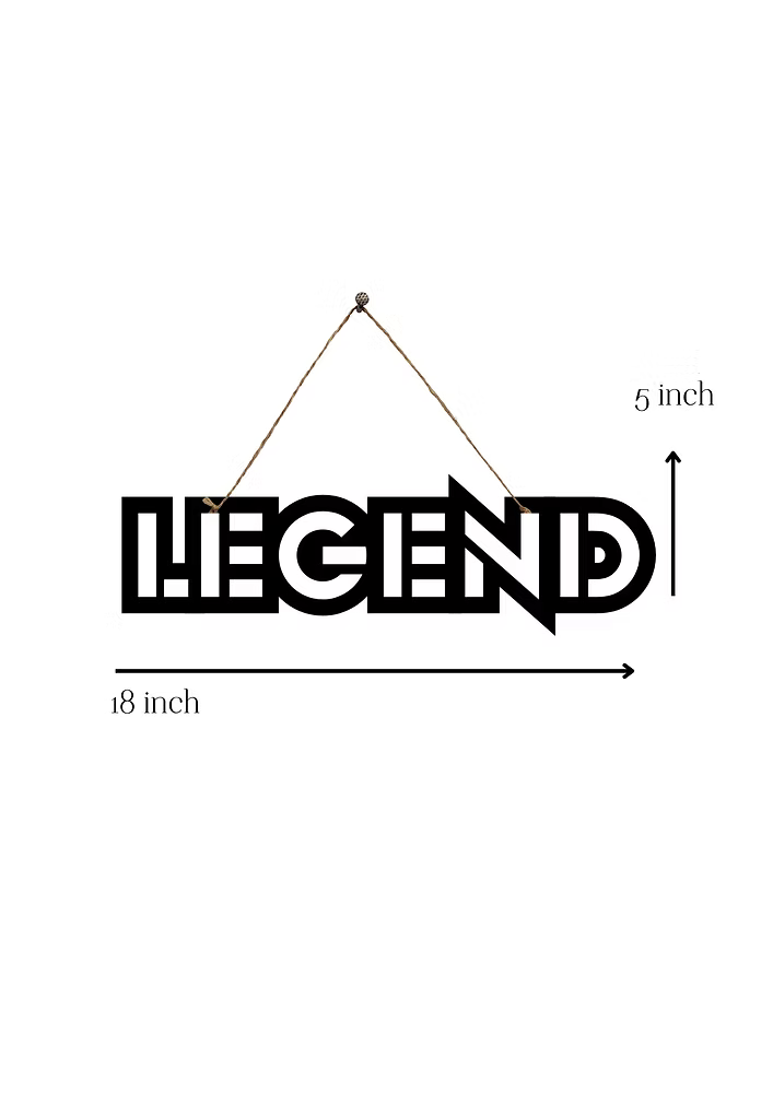 Legend Metal Hanging