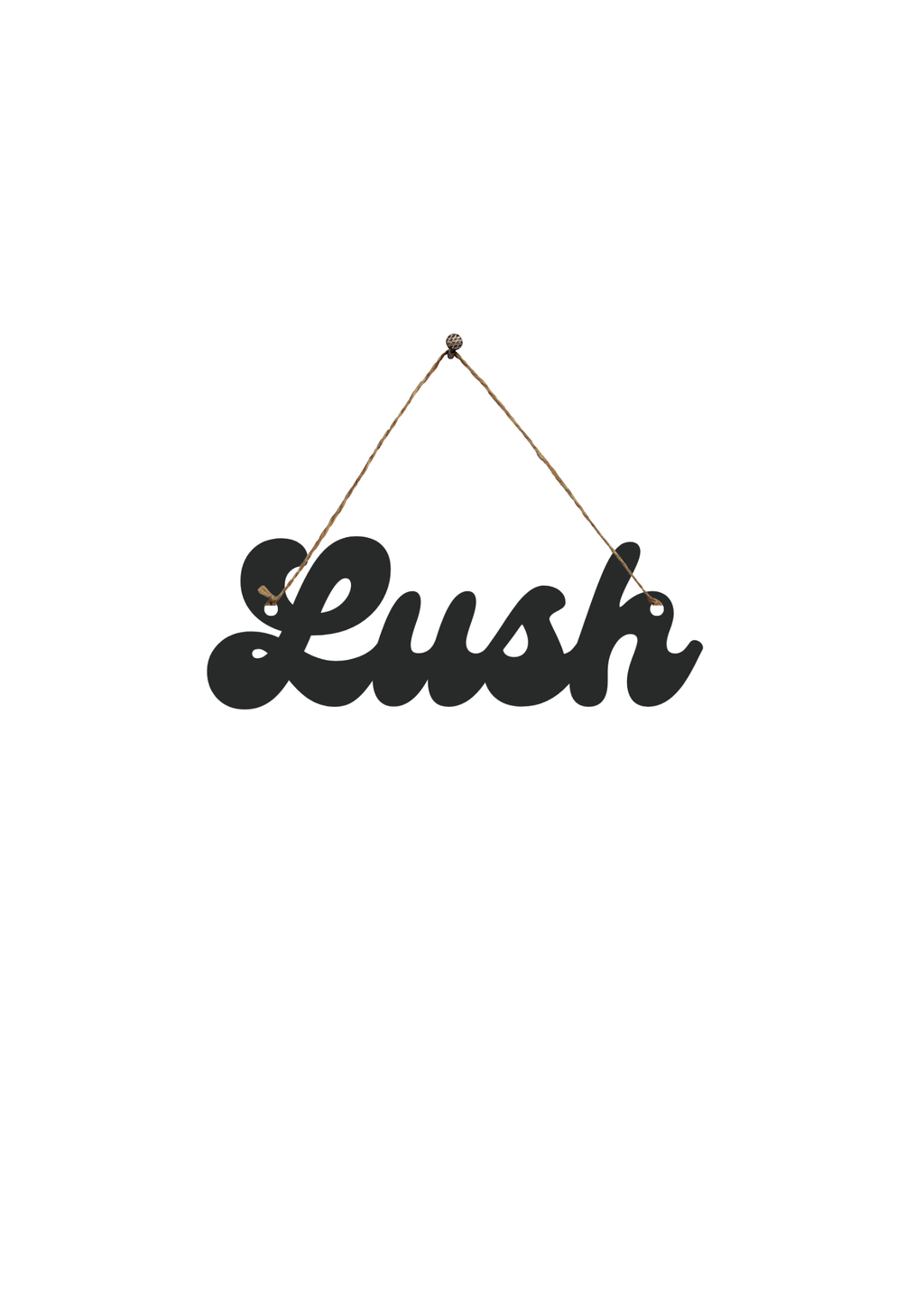 Lush Metal Hanging