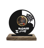 Dragon Ball Z Black Table Clock