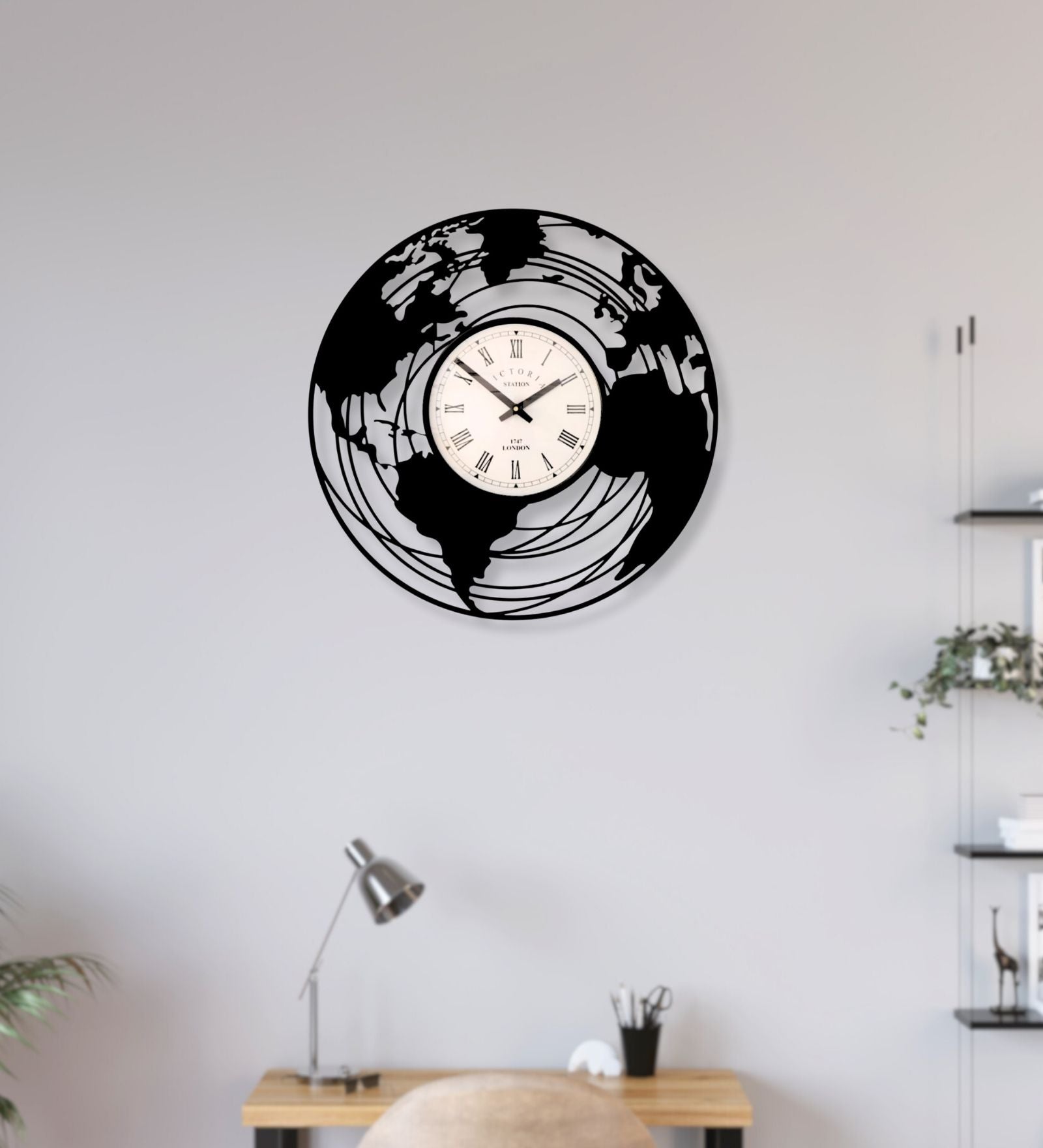 Around the World Wall Clock