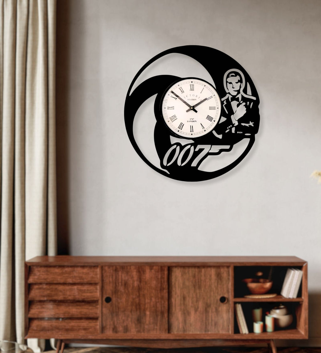 James Bond 007 Wall Clock