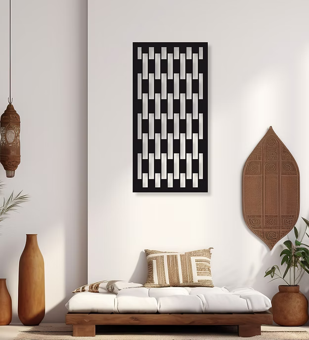 Rectangular Creative Pattern Panel