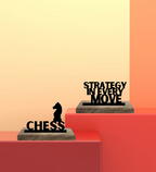 Chess Set of 2 Table Décor