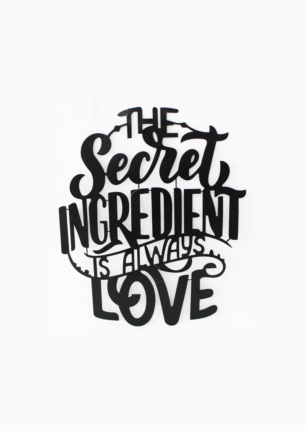 The Secret Ingredient is Always Love