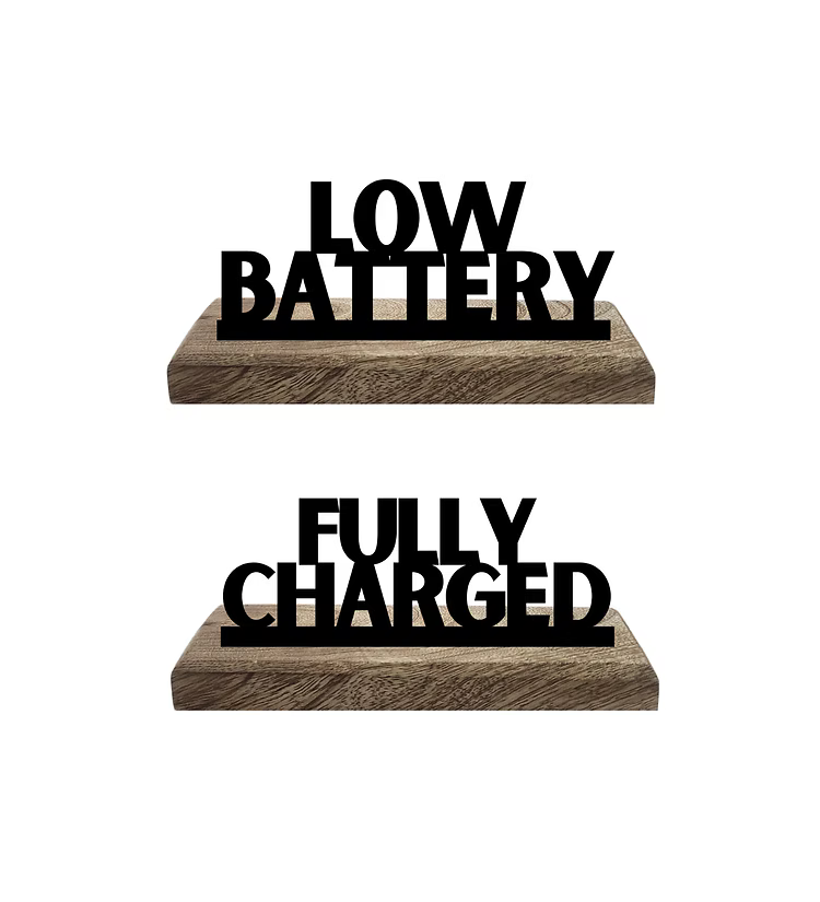 Full vs Low Battery