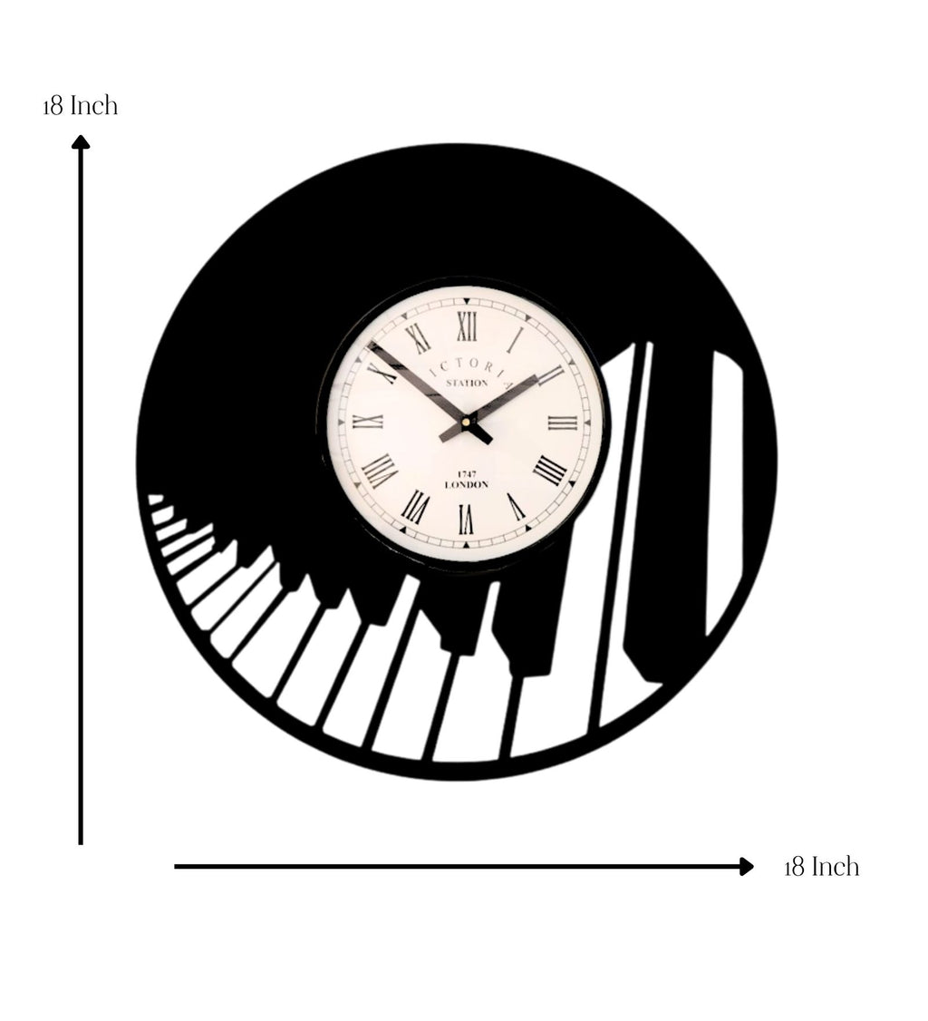 Piano Wall Clock