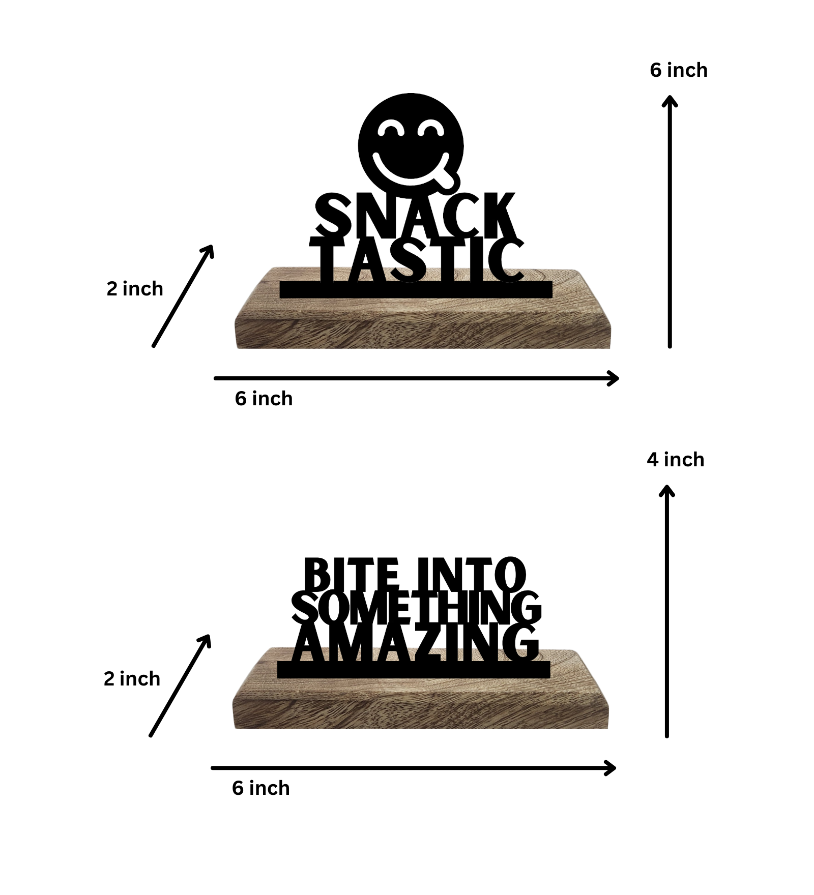 Snack-tastic Set of 2 Table Décor