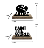 Artist Set of 2 Table Décor