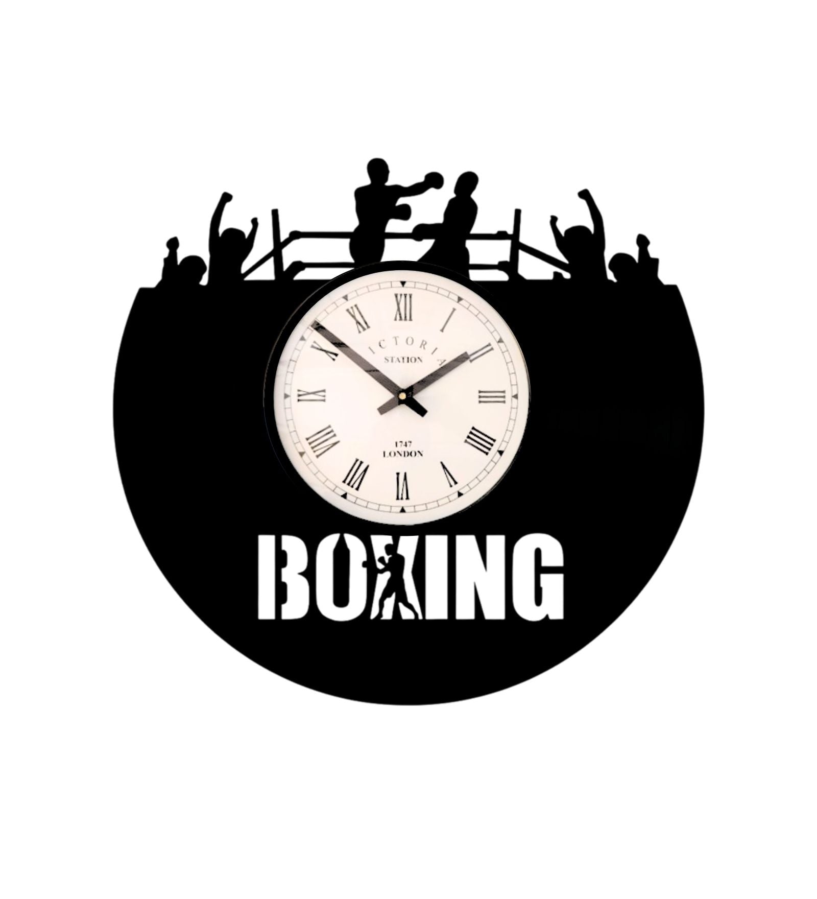 Boxing Wall Clock