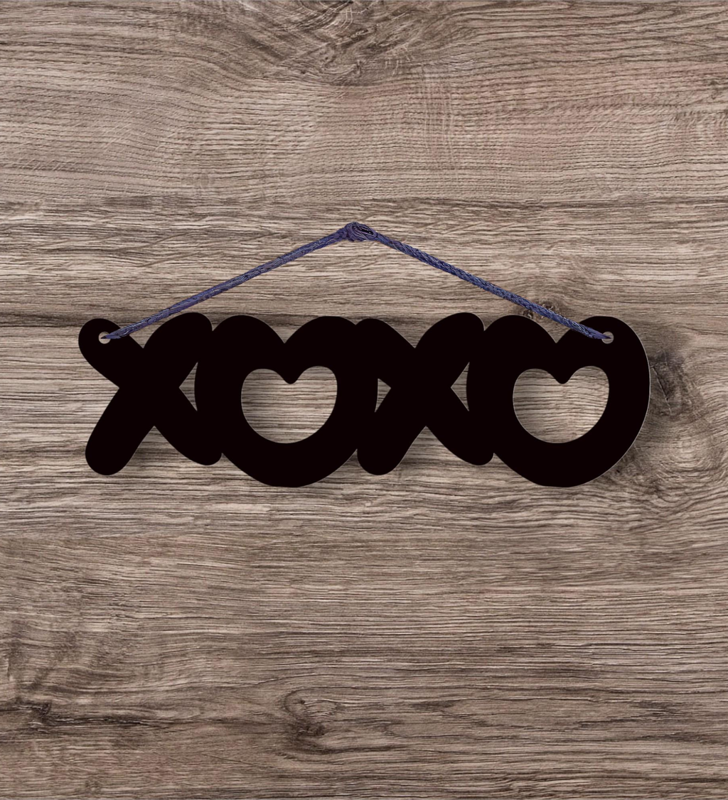 XOXO Metal Hanging