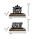 Heliophile Set of 2 Table Décor