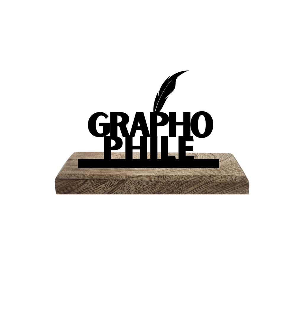 Graphophile Set of 2 Table Décor