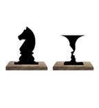 Knight's Mirage Set of 2 Table Décor