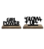 Feminine Brilliance Set of 2 Table Décor