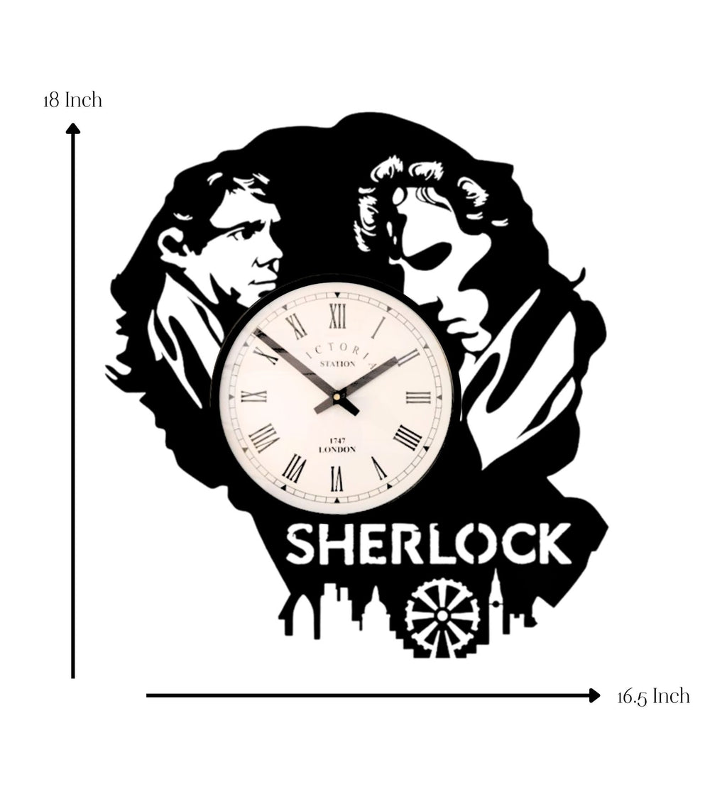 Sherlock Wall Clock