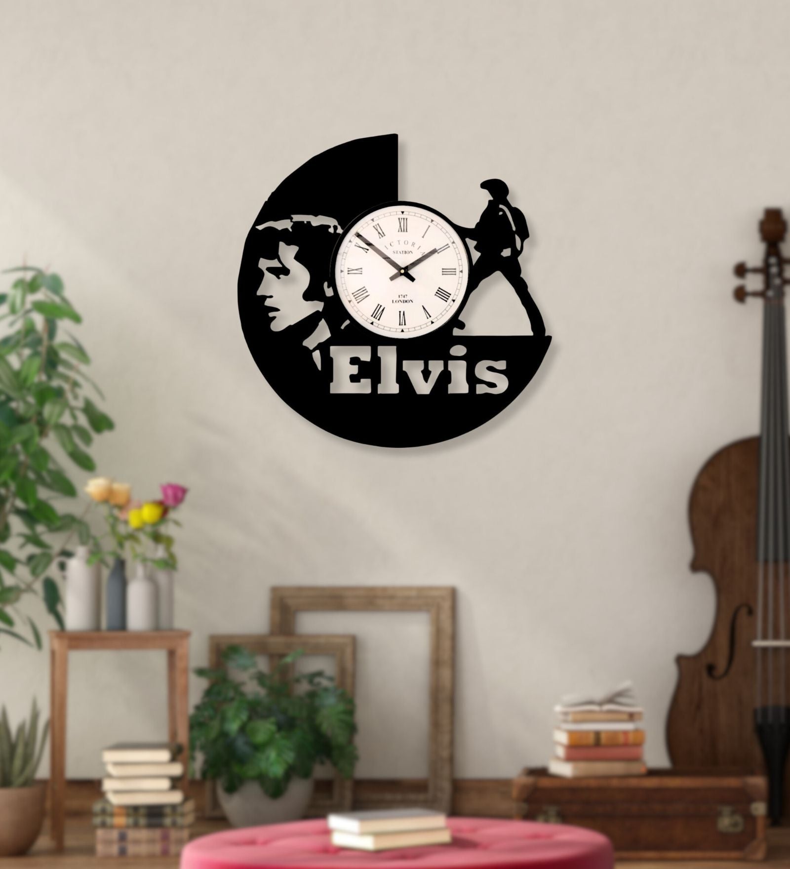 Elvis Presley Wall Clock