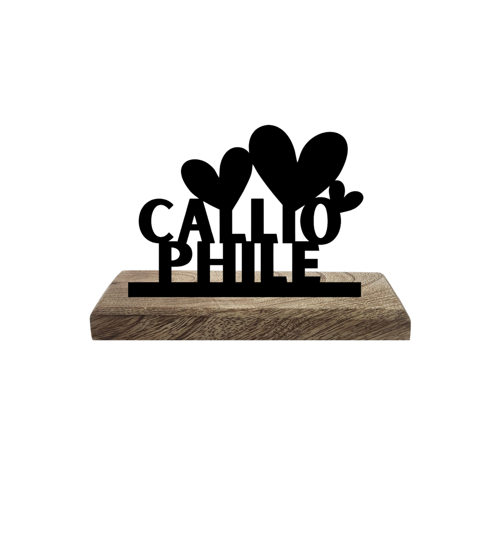 Calliophile Set of 2 Table Décor