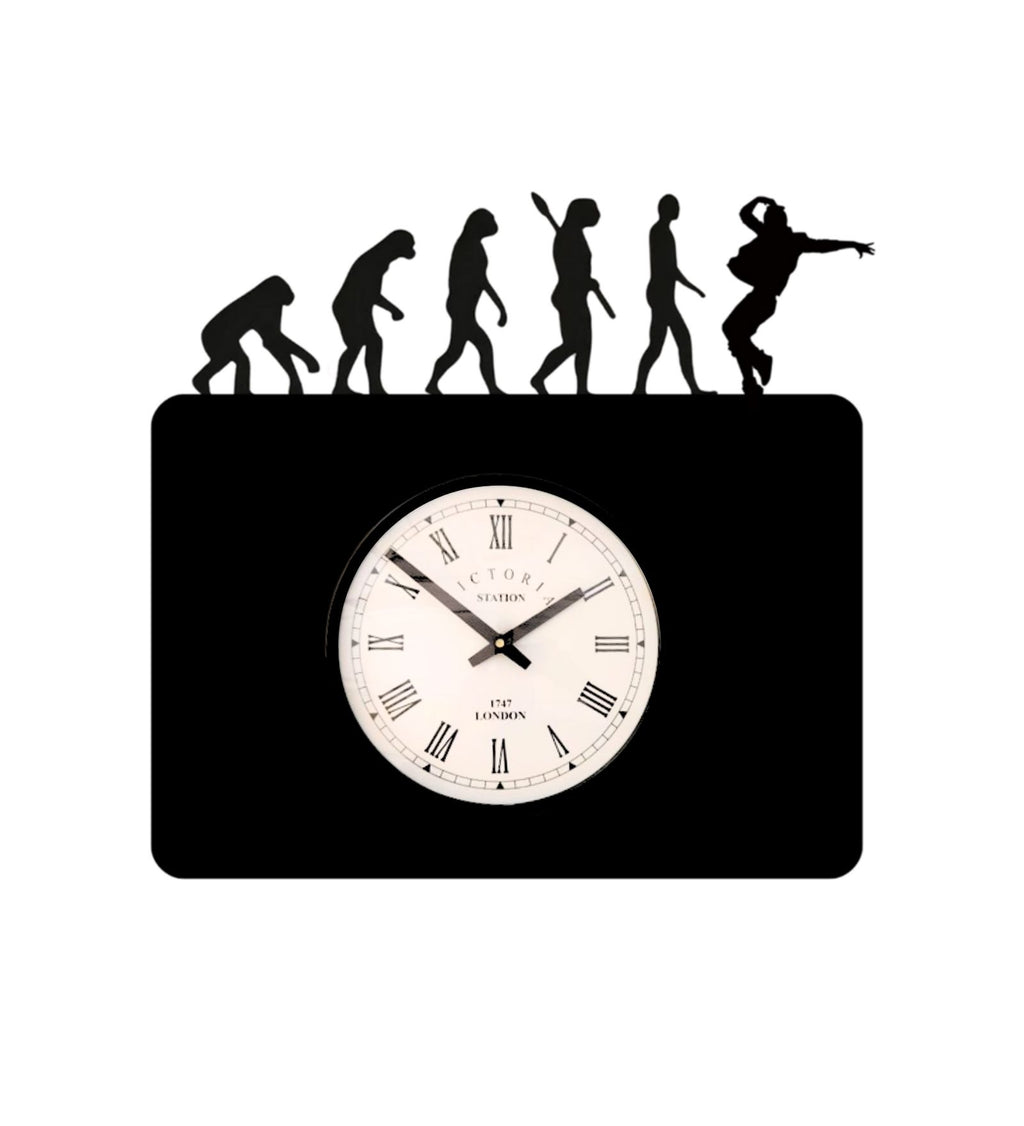 Evolution Dance Wall Clock
