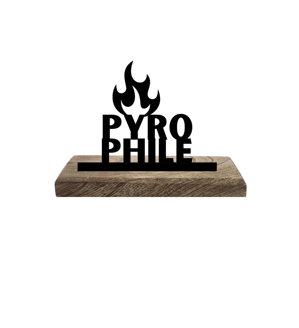 Pyrophile Set of 2 Table Décor