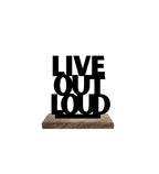 Loud & Lively Set of 2 Table Décor