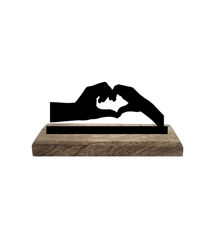 XOXO Lovebirds Set of 2 Table Décor