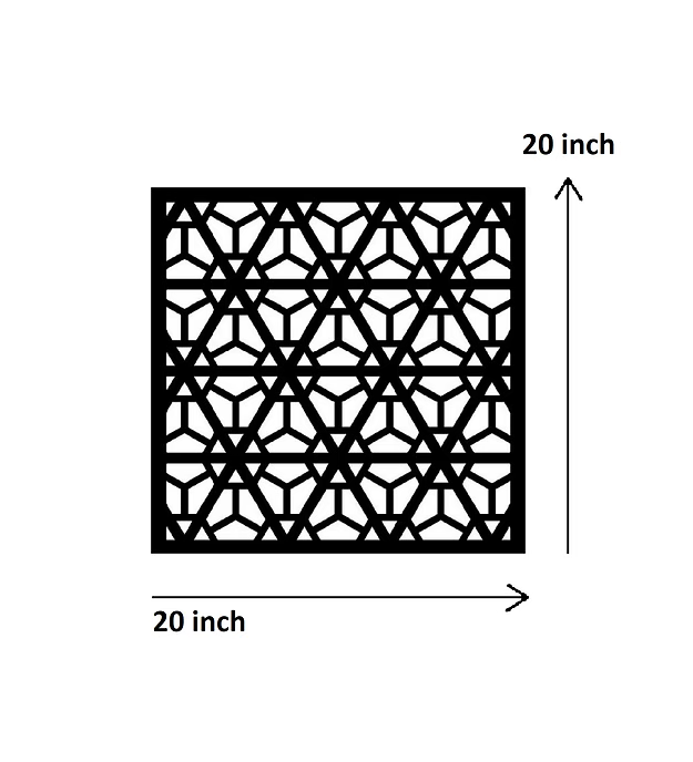 Square Creative Pattern Panel
