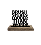 Brush-tastic Set of 2 Table Décor
