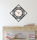 Mandala Wall Clock