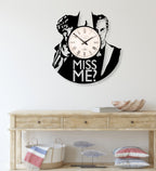 Sherlock and Moriarty Wall Clock