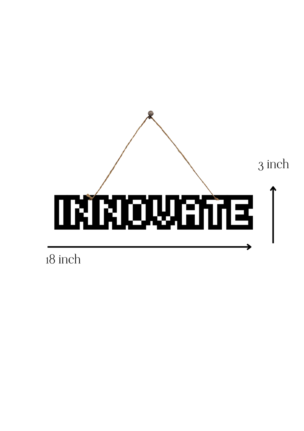Innovate Metal Hanging