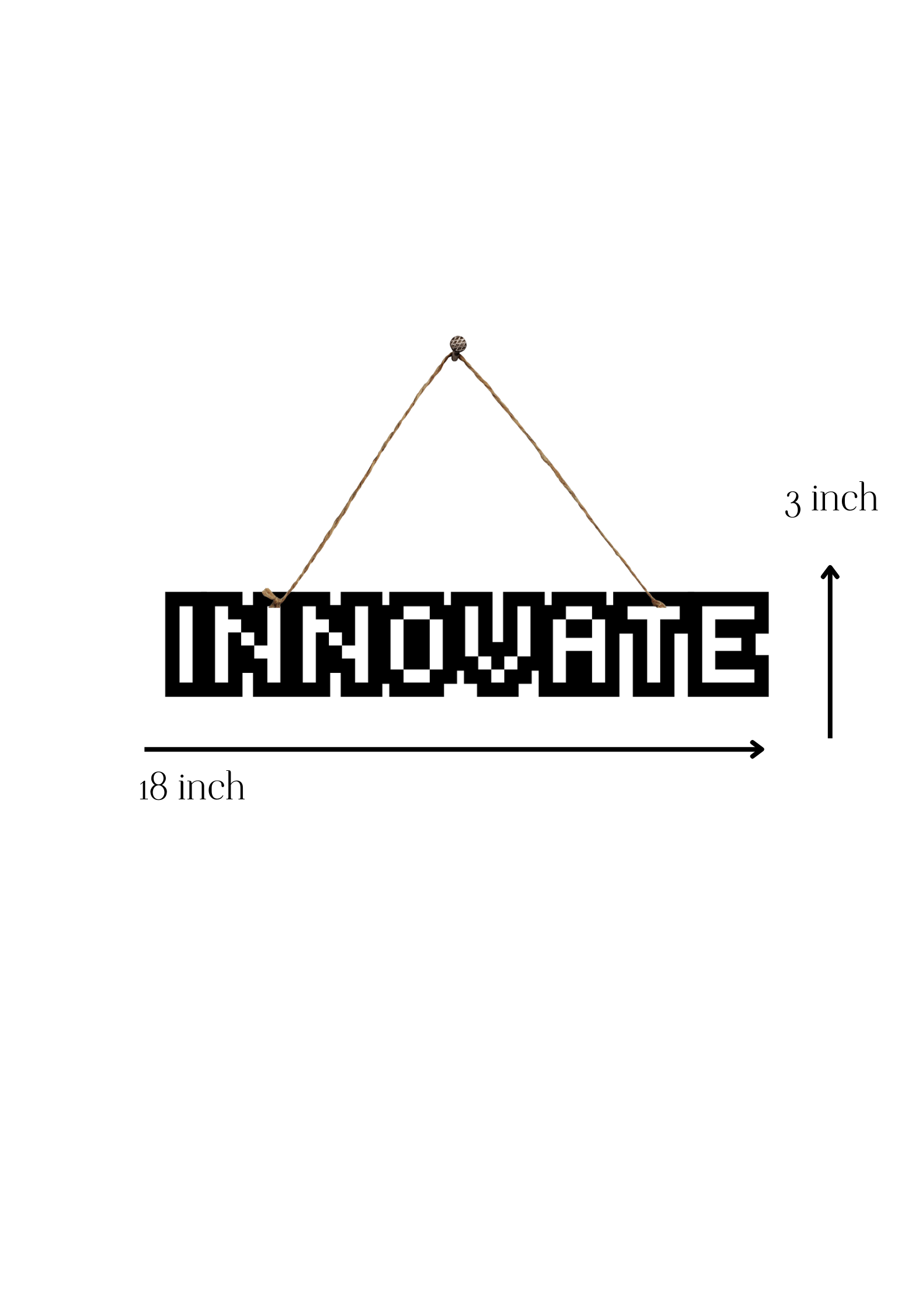 Innovate Metal Hanging