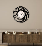 House Targaryen Game of Thrones Wall Clock