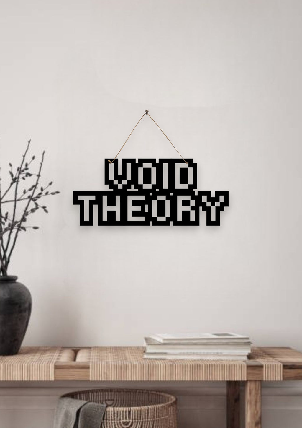 Void Theory Metal Hanging