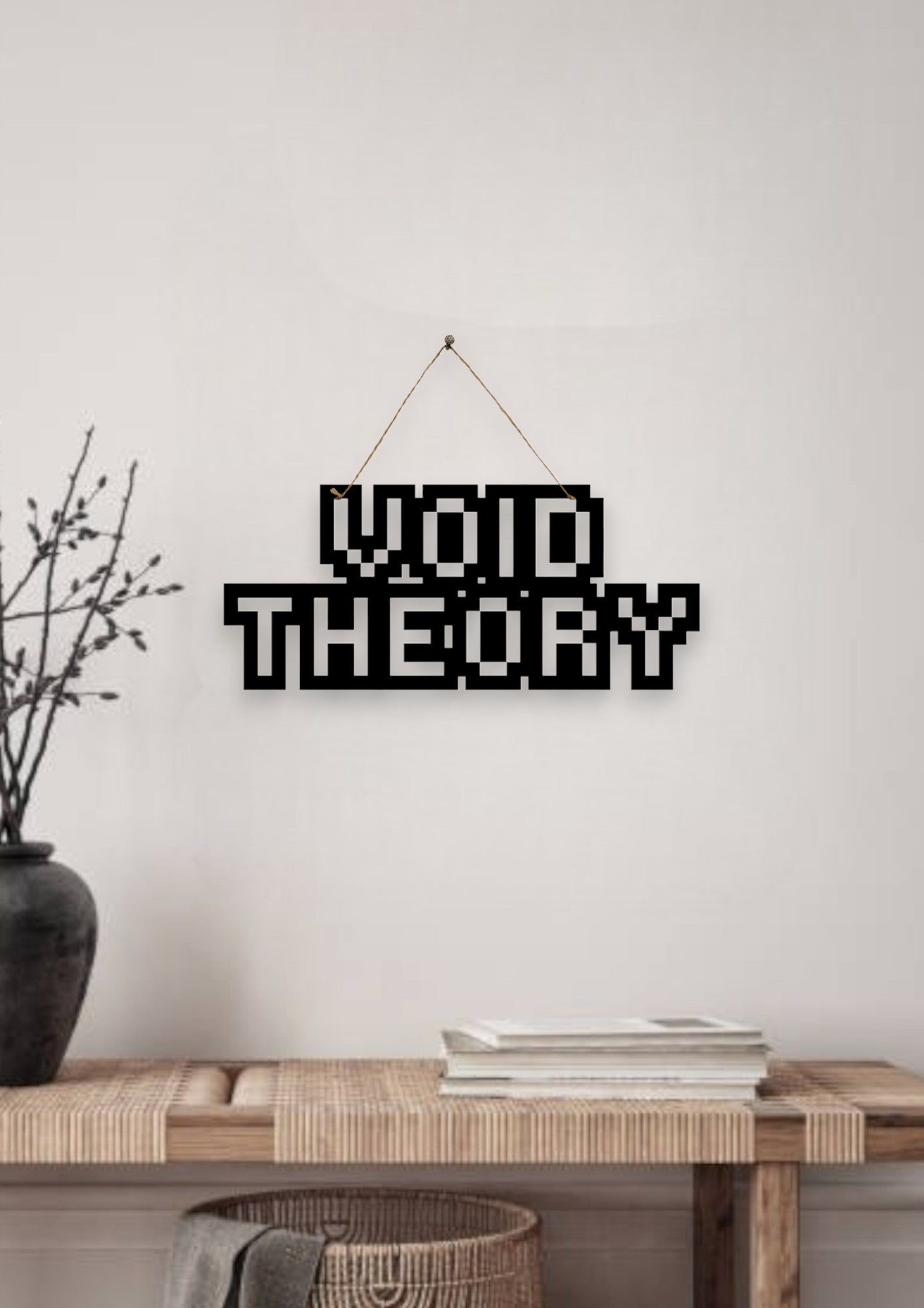 Void Theory Metal Hanging