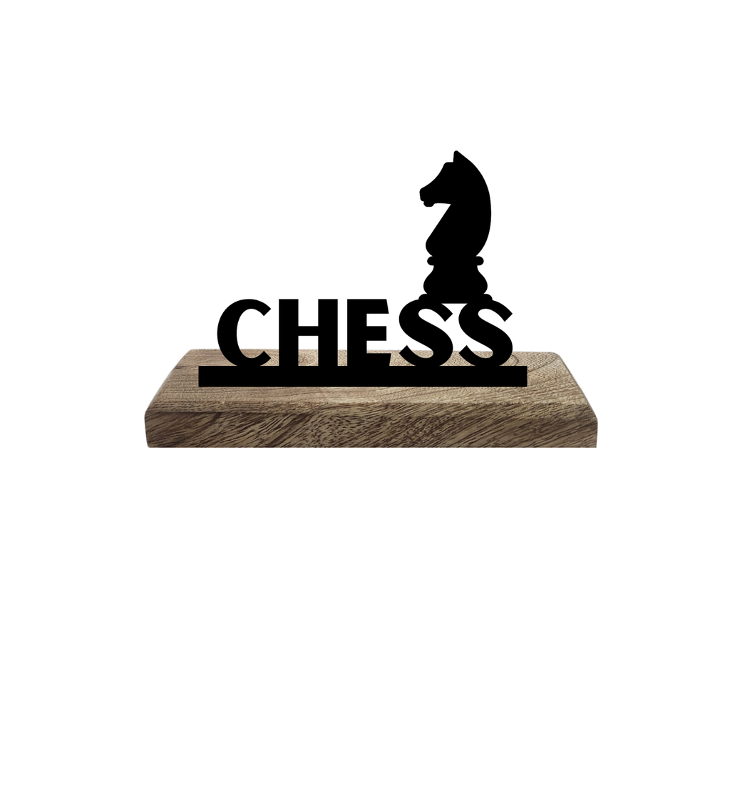 Chess Set of 2 Table Décor