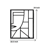 Abstract Half Portrait Male