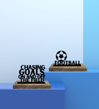 Football Set of 2 Table Décor