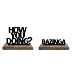Quirky Conversations Set of 2 Table Décor