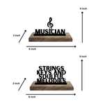 Musician Set of 2 Table Décor