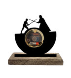 Star Wars Duel Black Table Clock