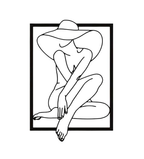 Abstract Lady Figurine