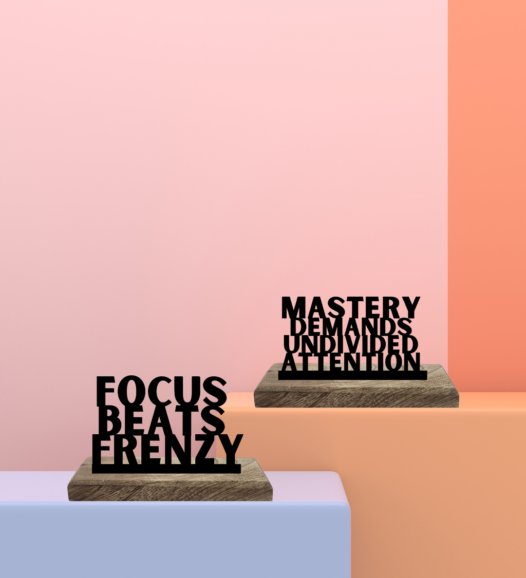 Master the Moment Set of 2 Table Décor