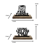 Page Turner Set of 2 Table Décor