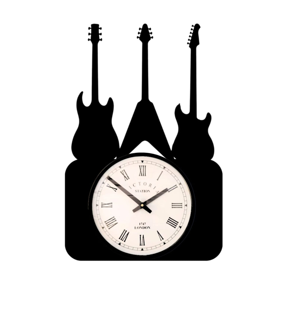 Guitar Wall Clock