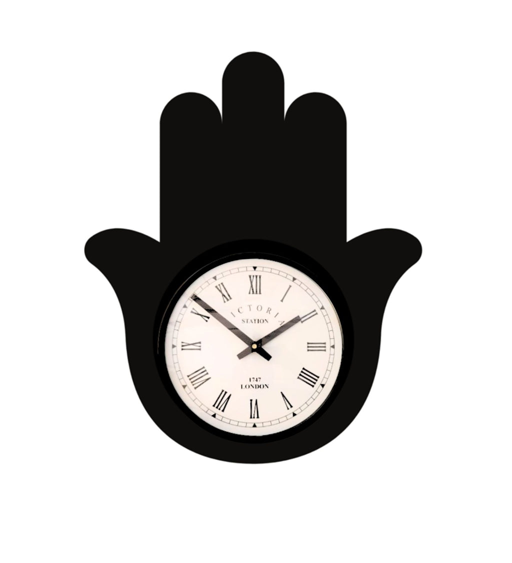 Hamsa Wall Clock
