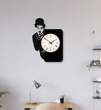 Charlie Chaplin Wall Clock