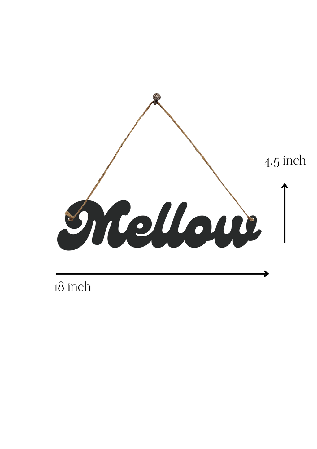 Mellow Metal Hanging