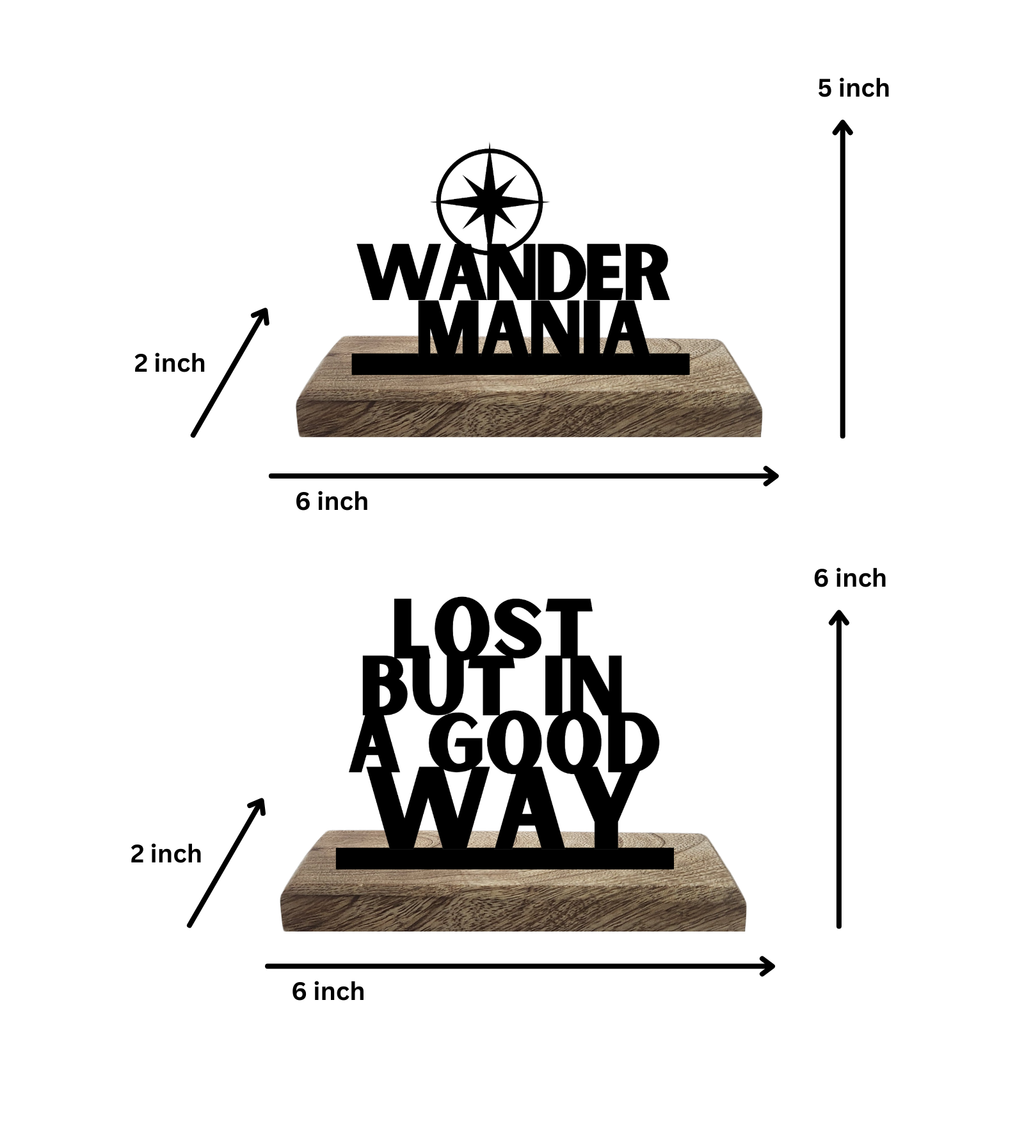 Wander Mania Set of 2 Table Décor