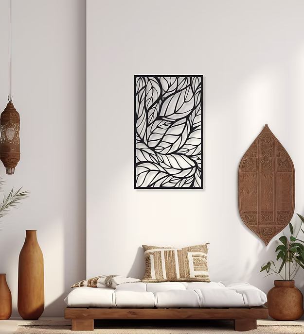 Rectangular Creative Pattern Panel