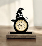 Sorting Hat Harry Potter Black Table Clock